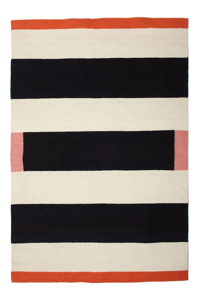 AELFIE Simone Flat-Weave Rug 4×6ウールラグ Simone Flat-Weave Rug – AELFIE