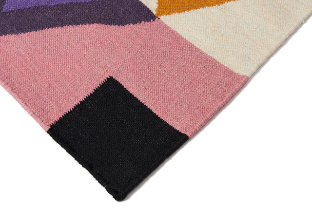 Heatwave in Rajasthan Flat-Weave Rug – AELFIE