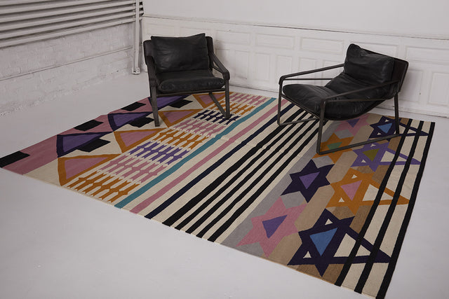 Heatwave in Rajasthan Flat-Weave Rug – AELFIE